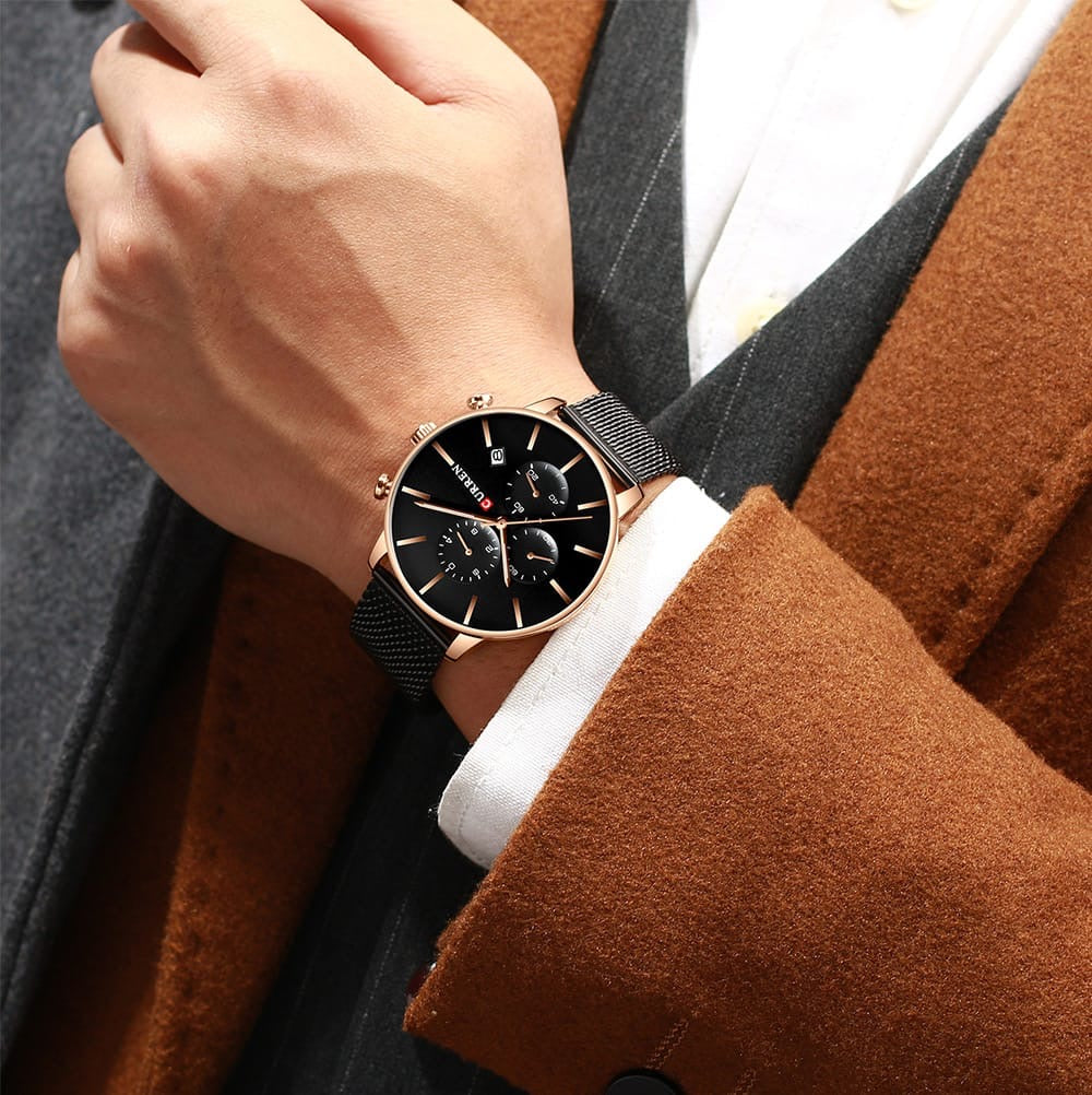 Gents curren 8339 chronograph watch