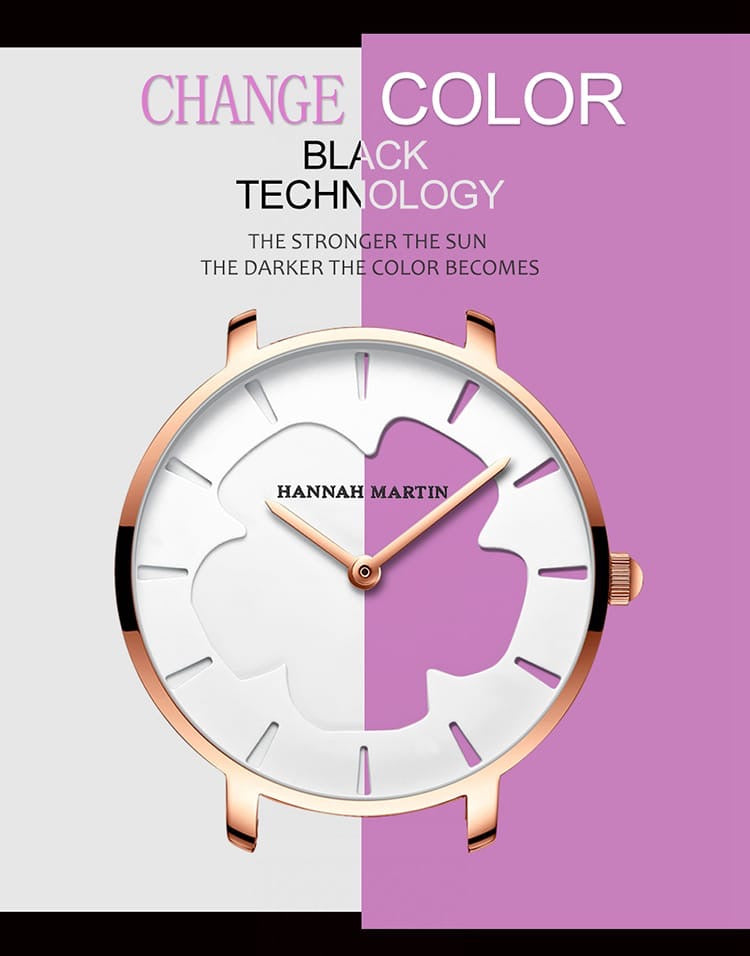 Ladies HM Colour changing watch