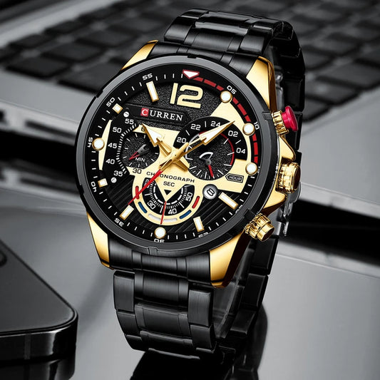 Curren 8395 new luxury  casual men's watch