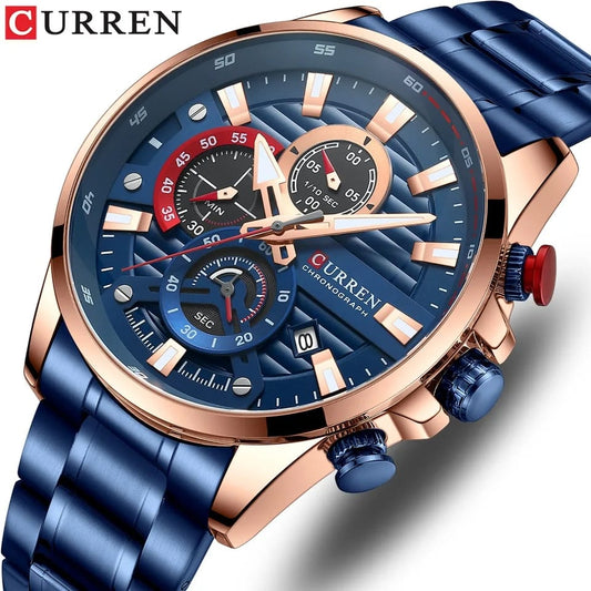 GENTS CURREN 8514 LUXURIOUS BUSINESS WATCH