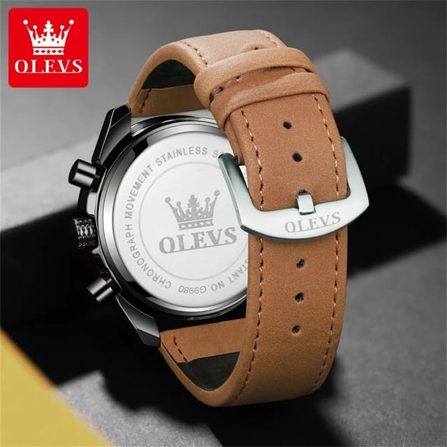Olevs 9980 Chronograph watch