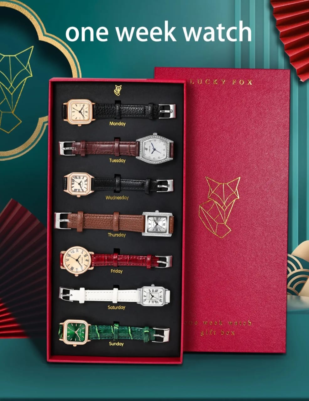 Lucky fox 7 in 1 Gift set
