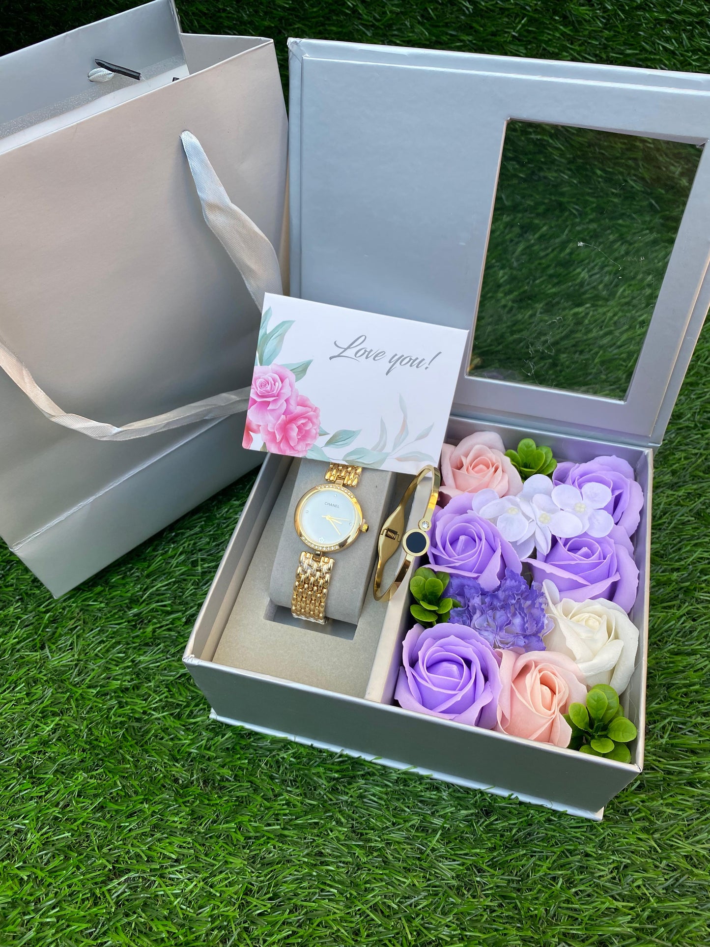 Ladies Vals day Purple gift set
