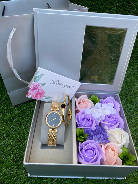 Ladies Vals day Purple gift set