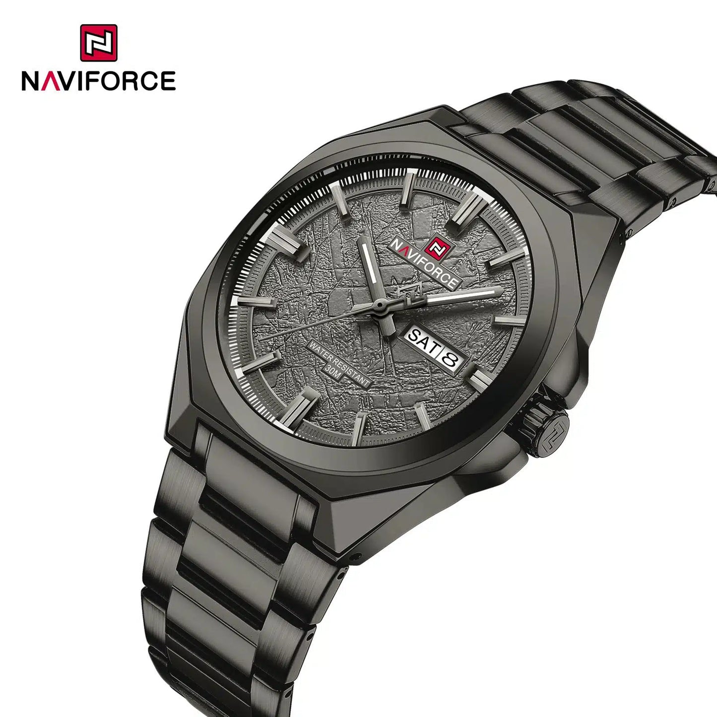 Gents Naviforce NF9273 Day date watch