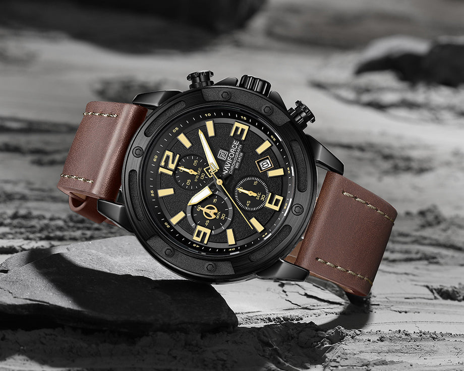 NAVIFORCE Military Style Watch NF8074 – Power, Precision, and Luxury