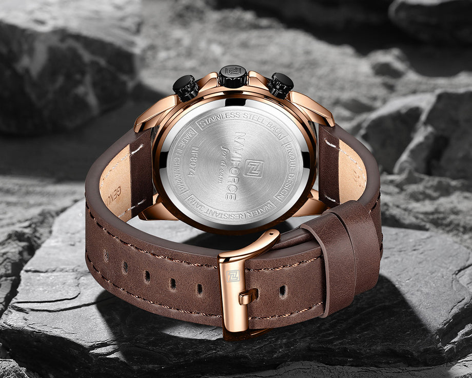 NAVIFORCE Military Style Watch NF8074 – Power, Precision, and Luxury
