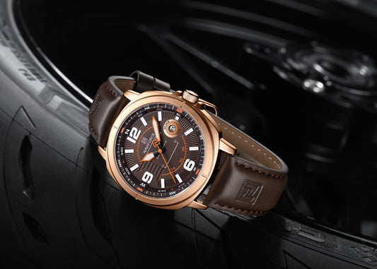 The Naviforce NF8078 Men's Watch (Earth Tone Edition)