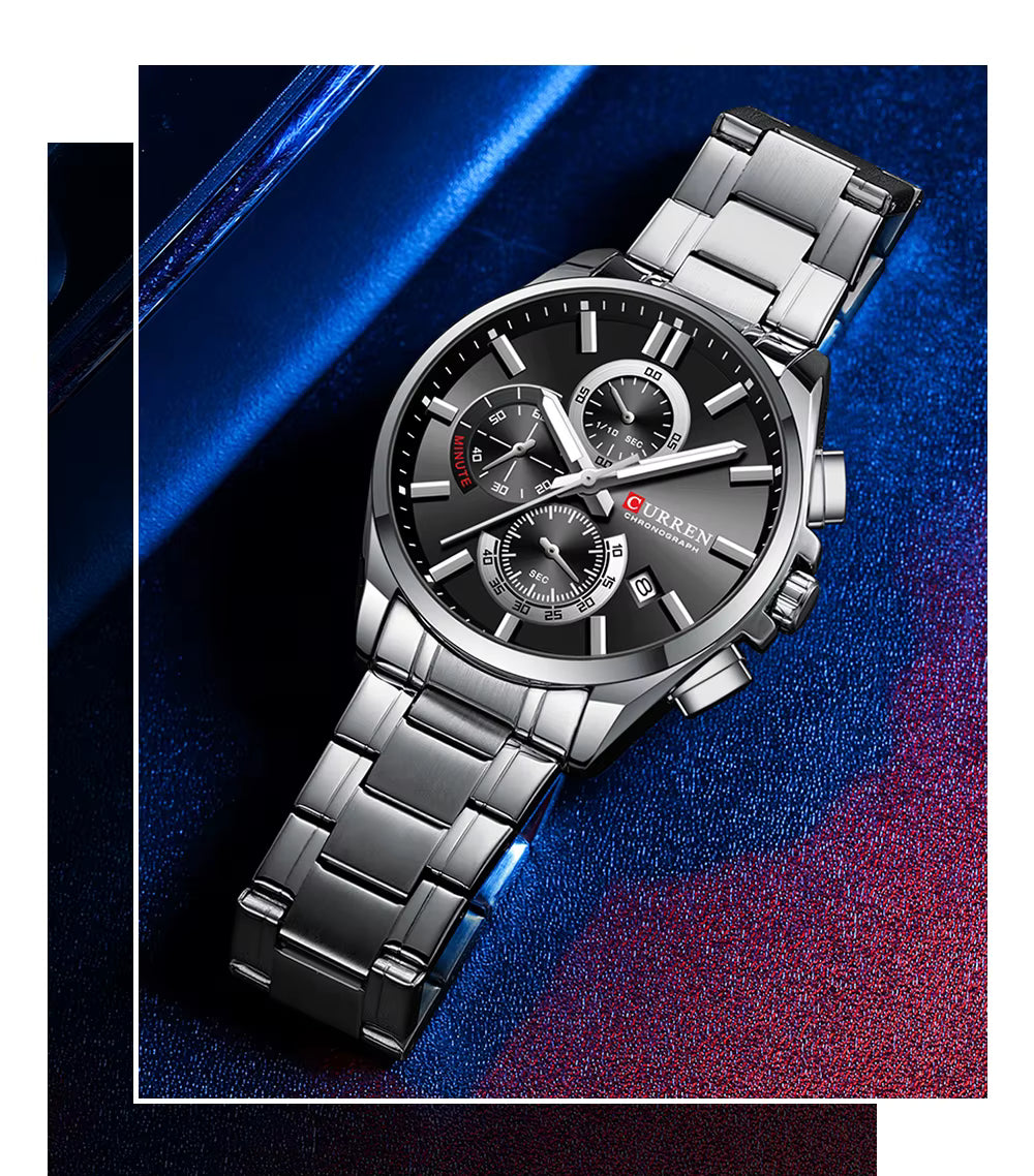 CURREN 8475 Men's Chronograph Watch