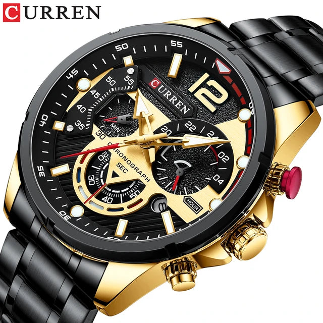 Curren 8395 new luxury  casual men's watch