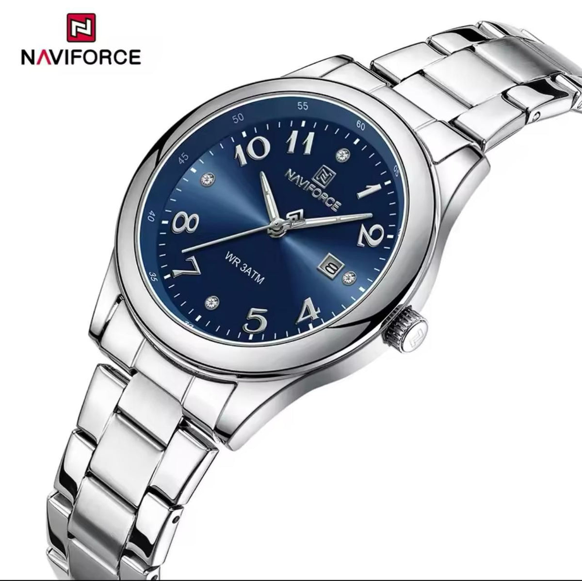 Ladies Naviforce NF5059 Sleek versatile watch plnt