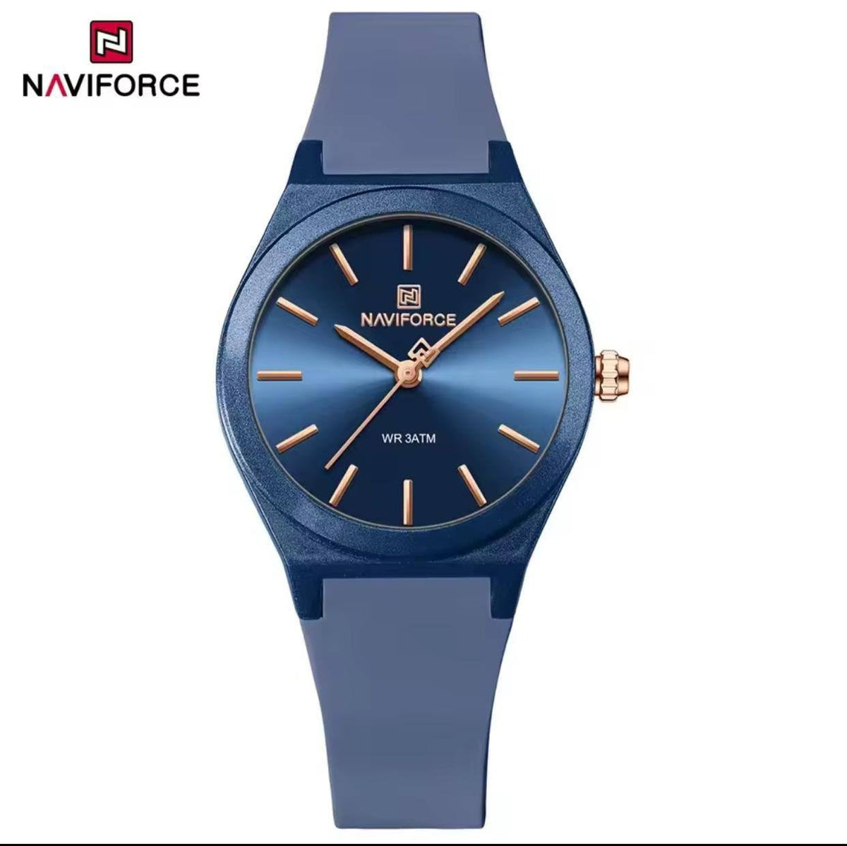 LADIES Naviforce NF 5056Japan Quartz Women's Watch– Elegant, Sparkling Detail 30M Water Resistance