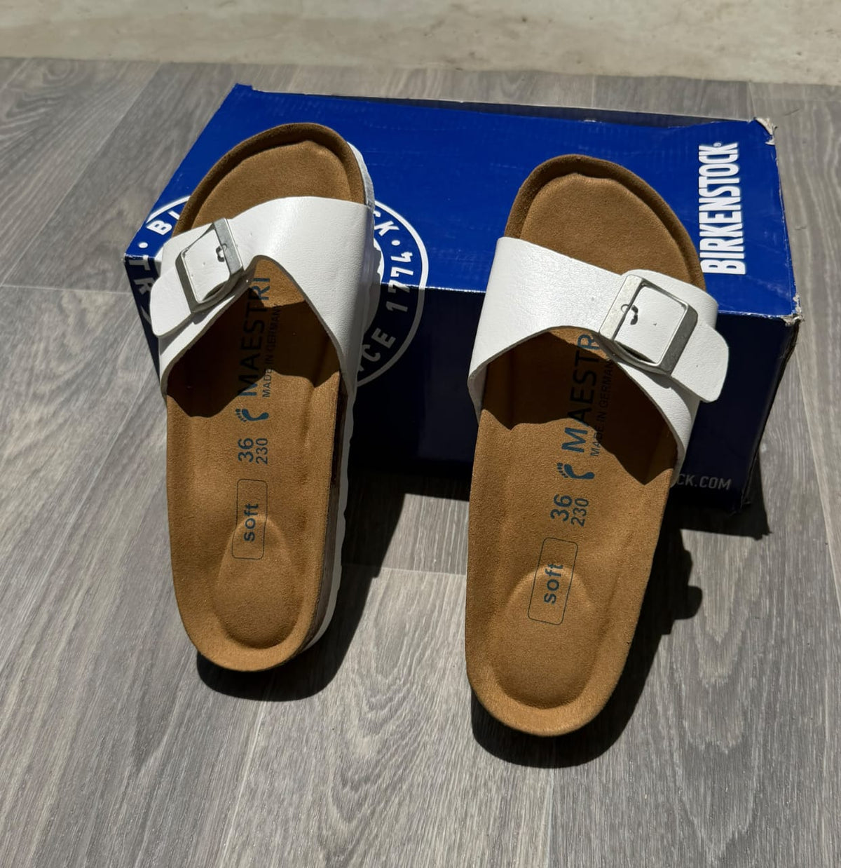 Ladies Madrid plain sandals