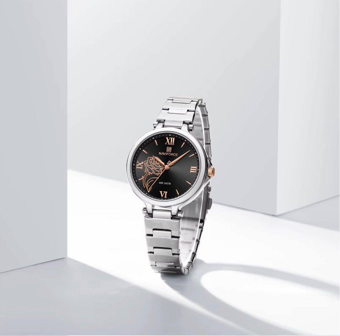 NAVIFORCE NF5060  Women Luxury floral Wrist watch