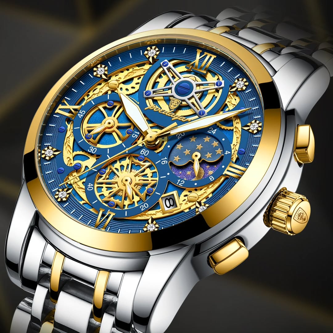 Poedagar 984 Chronograph Business watch