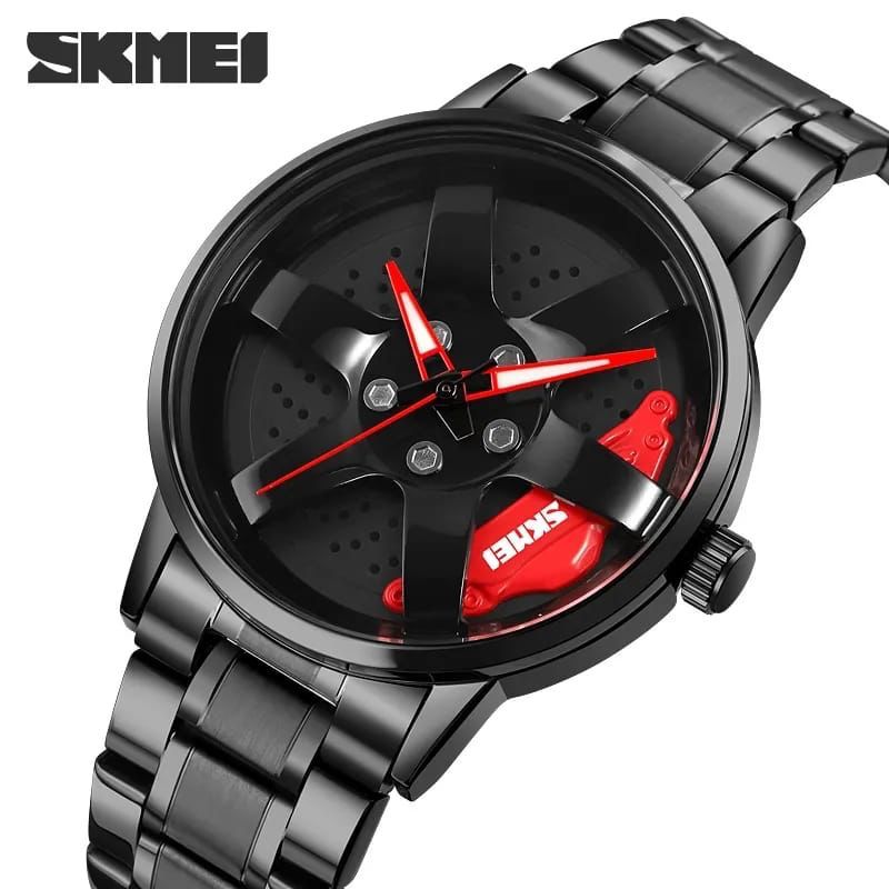 SKMEI 1787 ROLLING CAR WHEEL WATCH