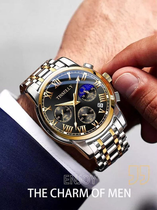 Tisselly gents Chronograph watch