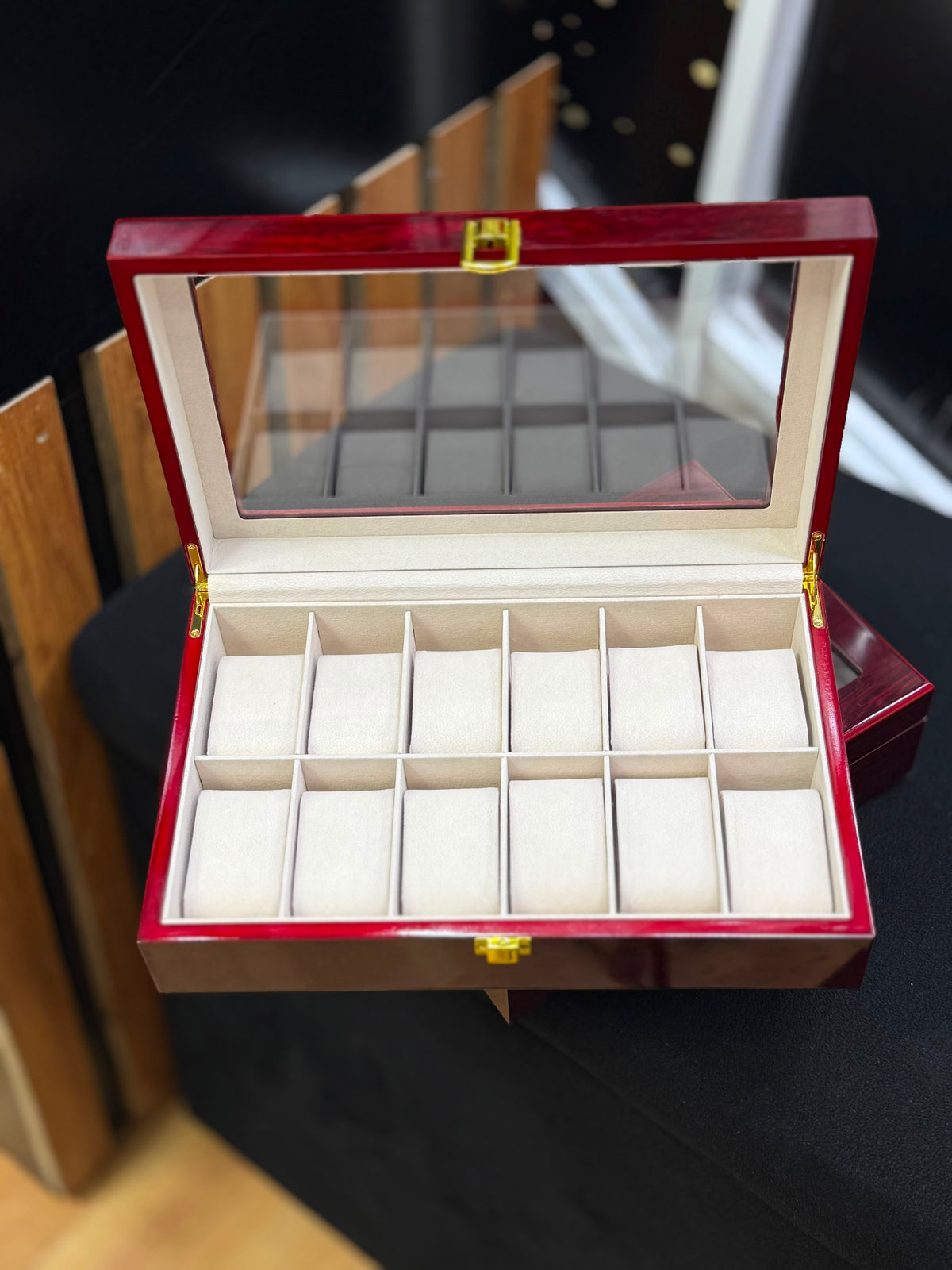 WOODEN  WATCH ORGANIZERS