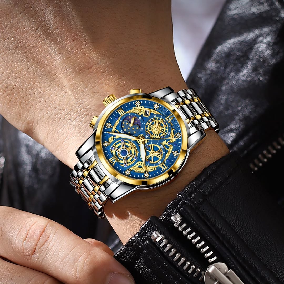 Poedagar 984 Chronograph Business watch