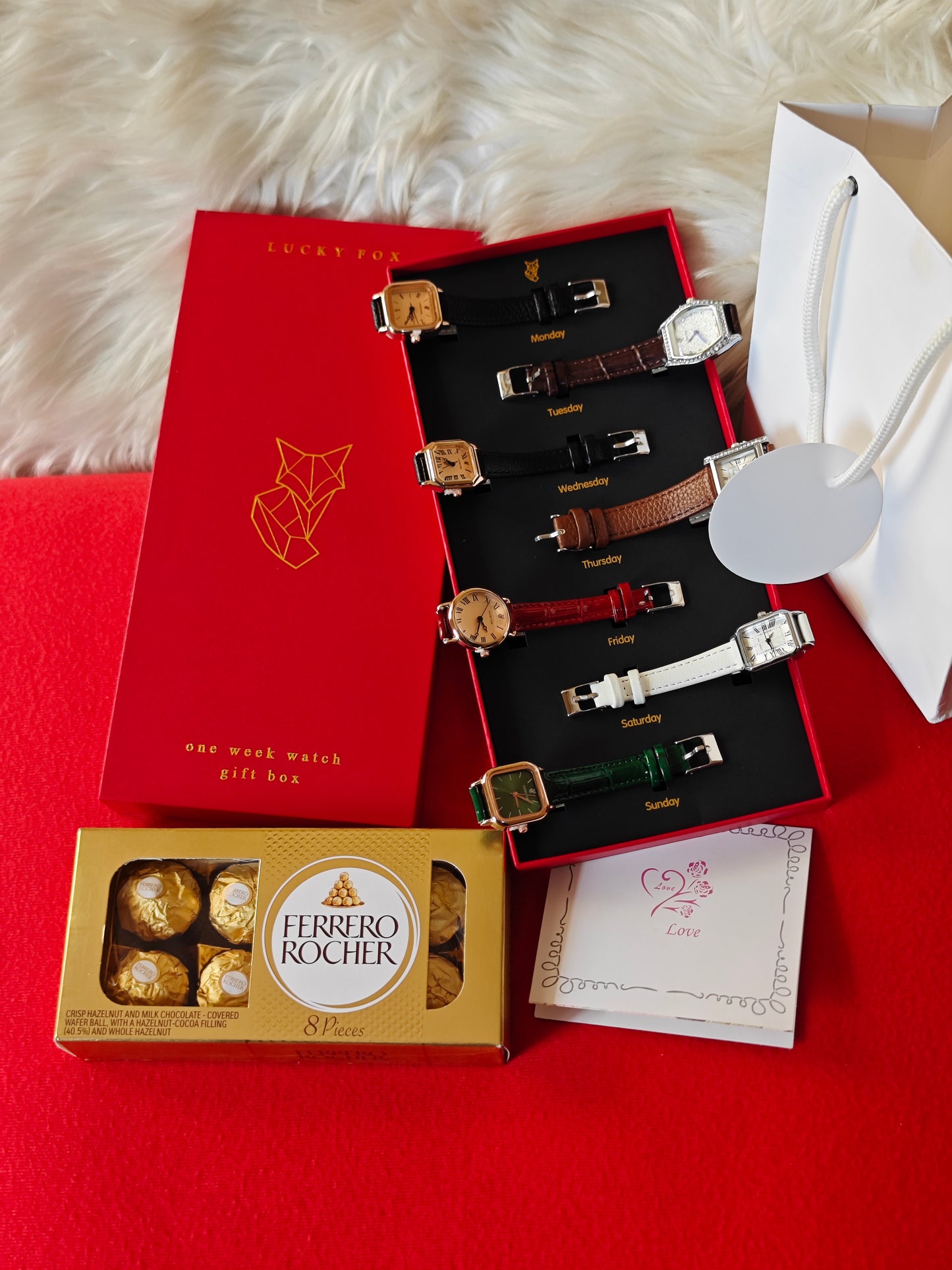 Lucky fox 7 in 1 Gift set