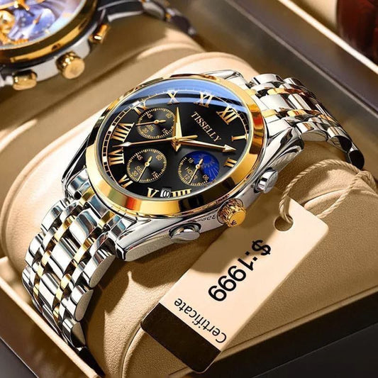 Tisselly gents Chronograph watch