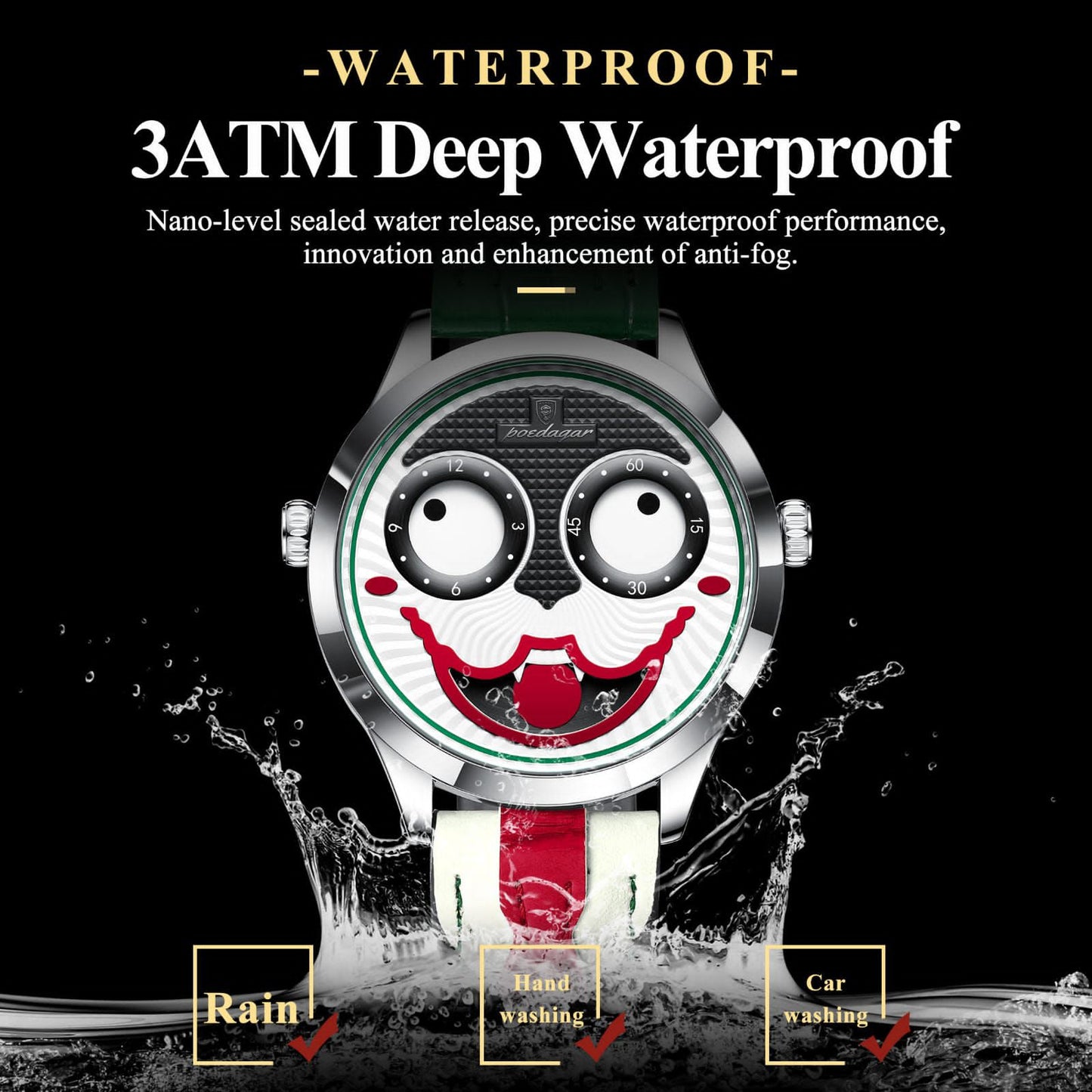 Poedagar 676 Unique watch