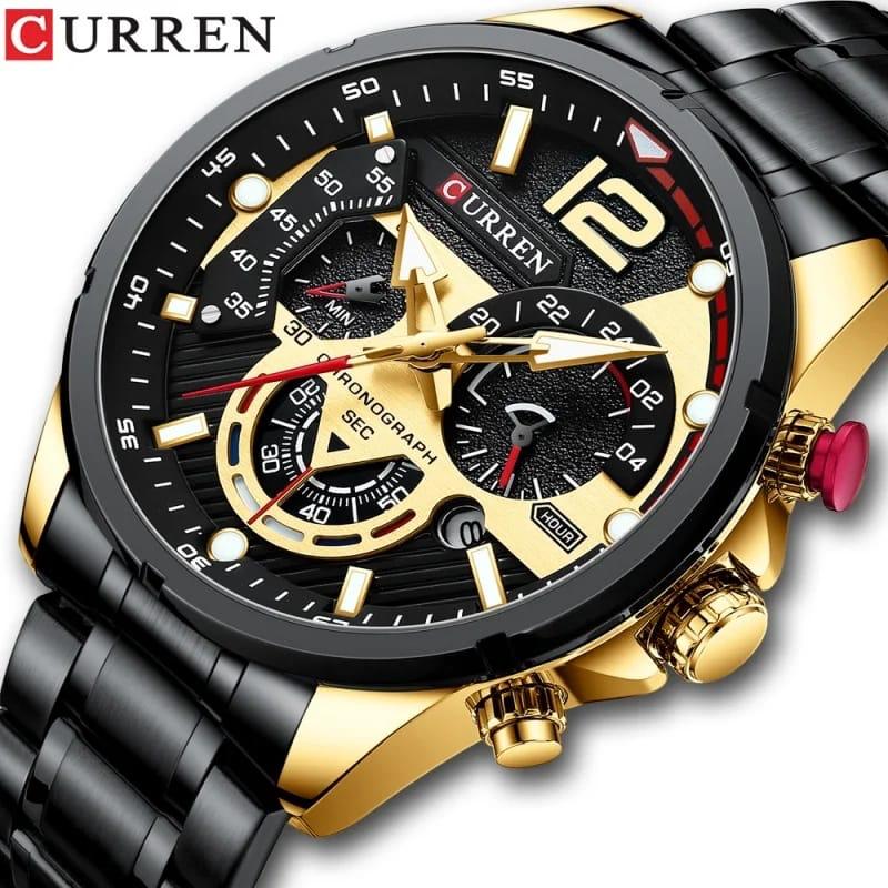 Curren 8395 new luxury  casual men's watch