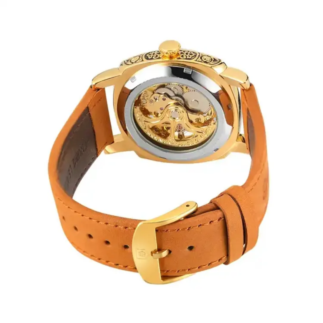 FORSINING  Artisanal Majesty: Hollowed Automatic Mechanical Timepiece Men Watch