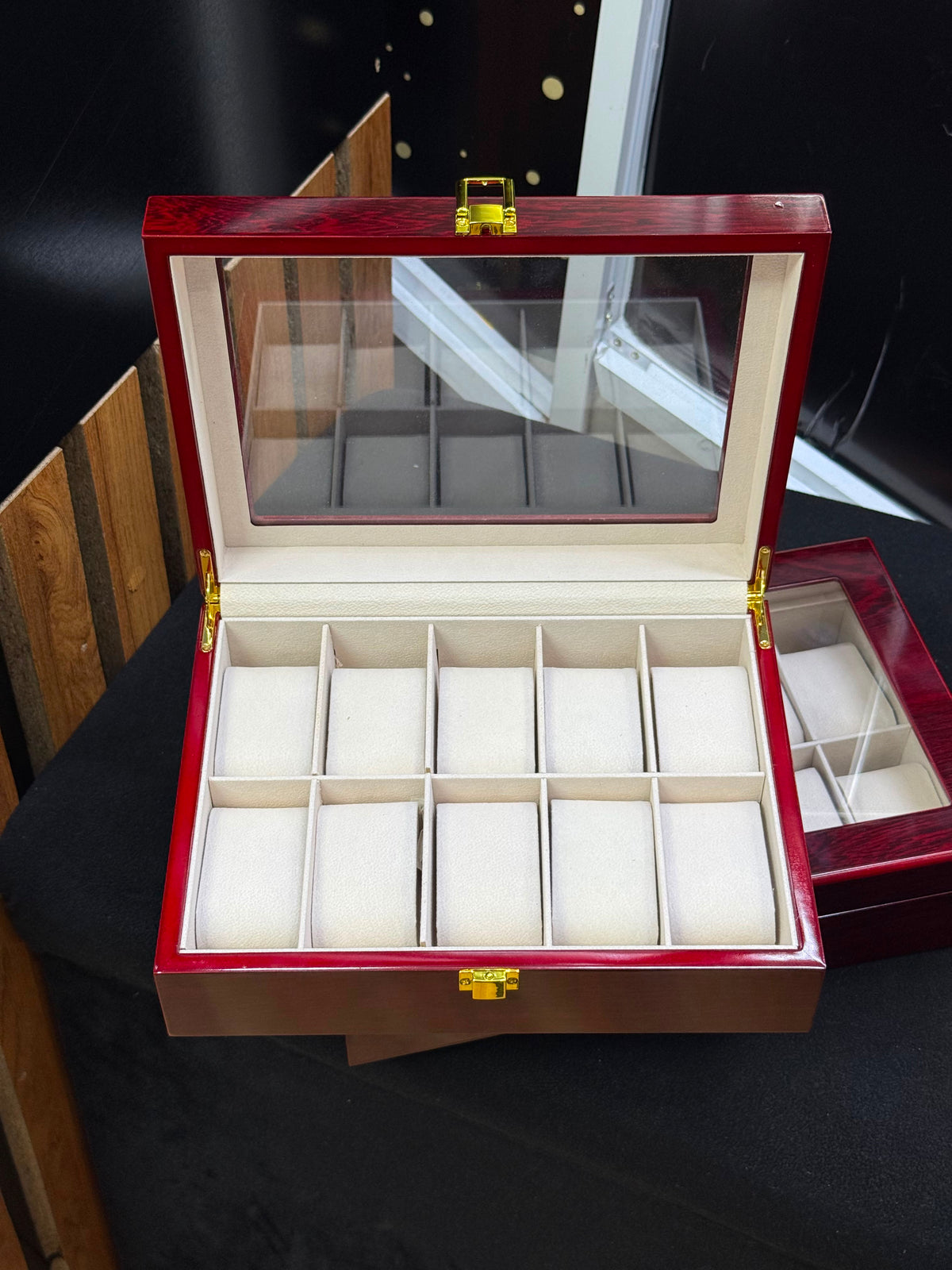 WOODEN  WATCH ORGANIZERS