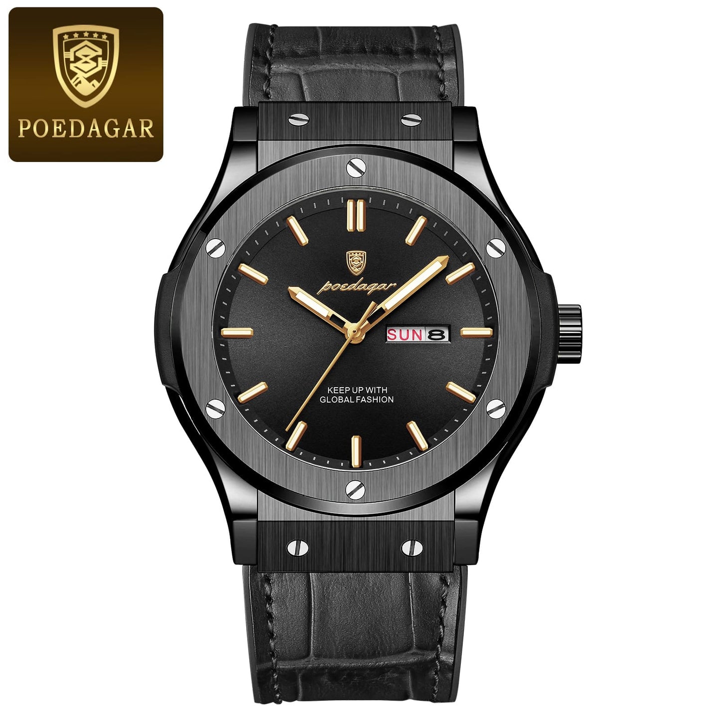 Poedagar Gents 952 day and date watch