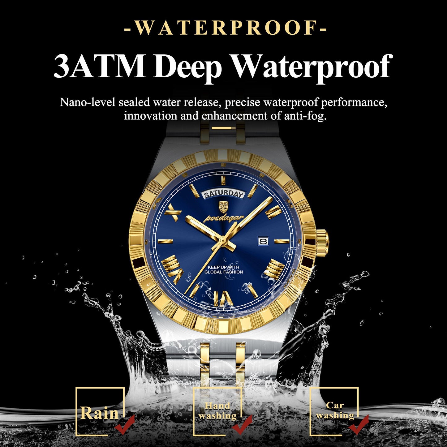 Poedagar 675 Day and date Business watch