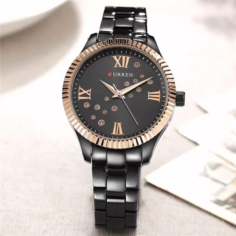 LADIES CURREN 9009 ELEGANT LUXURY WATCH