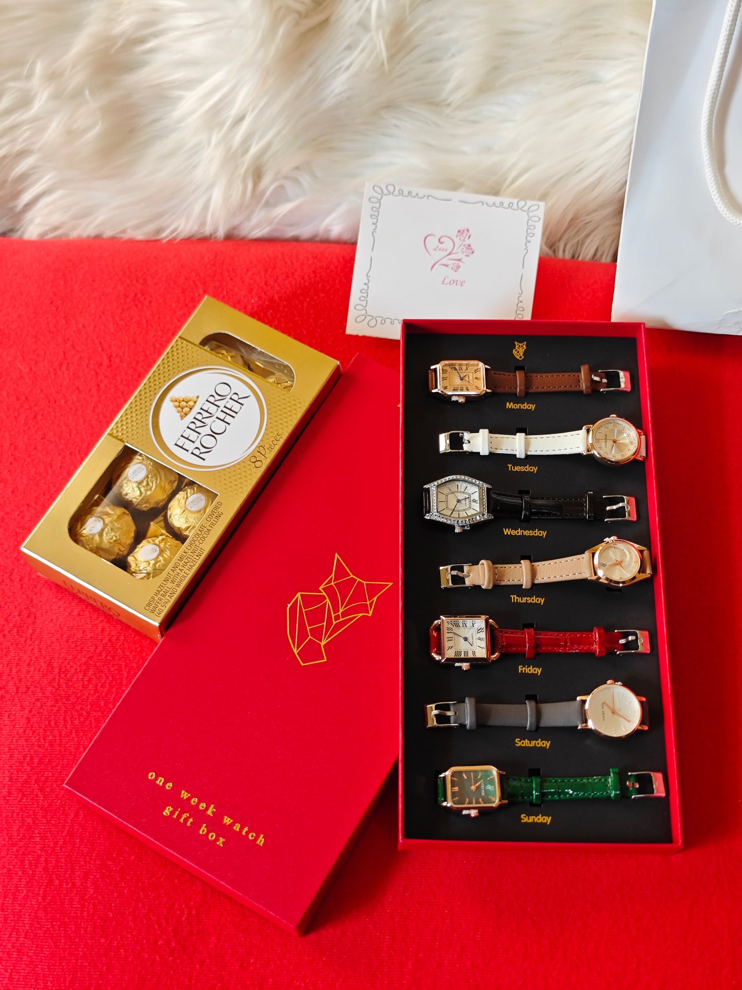 Lucky fox 7 in 1 Gift set