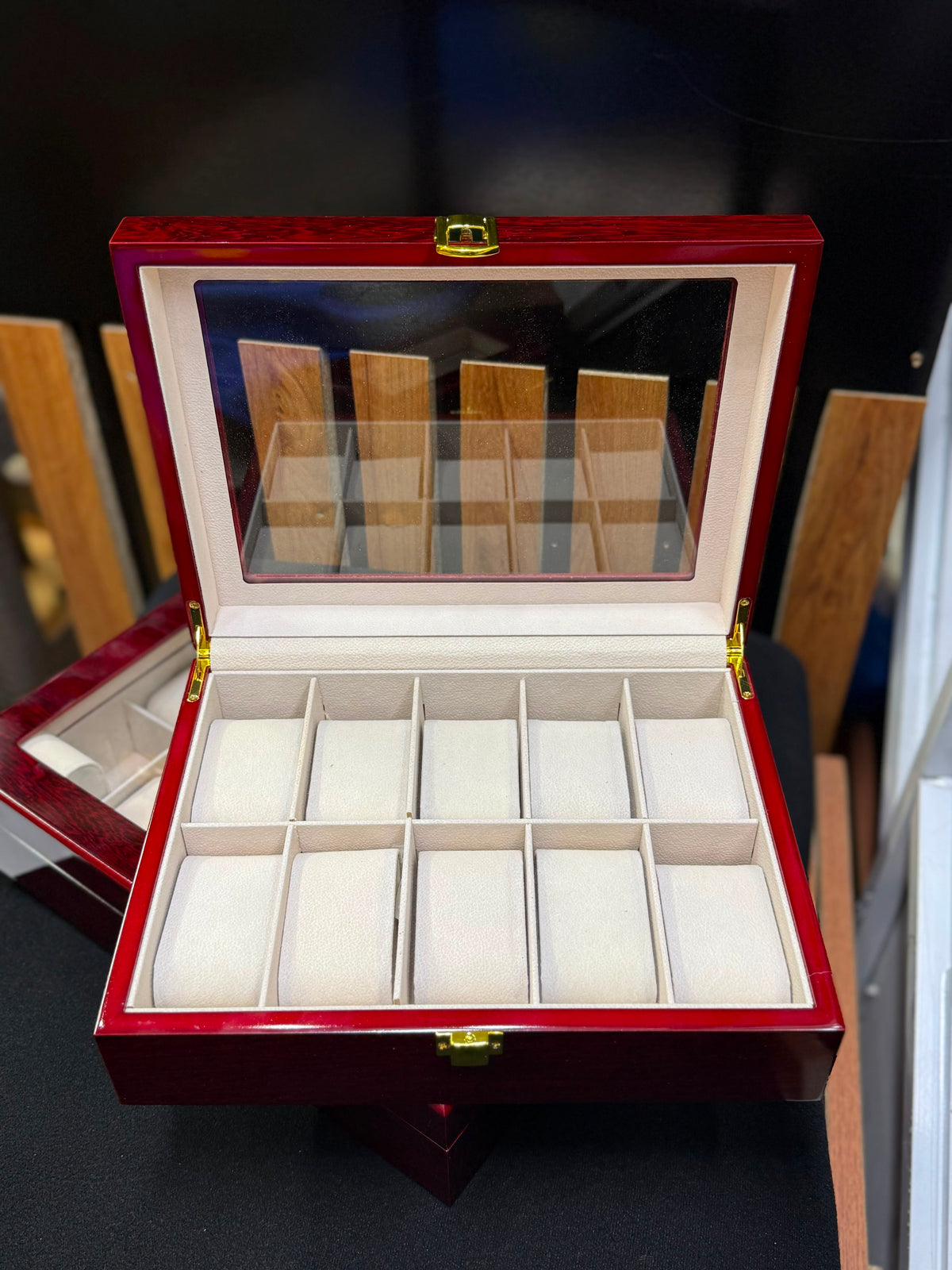 WOODEN  WATCH ORGANIZERS