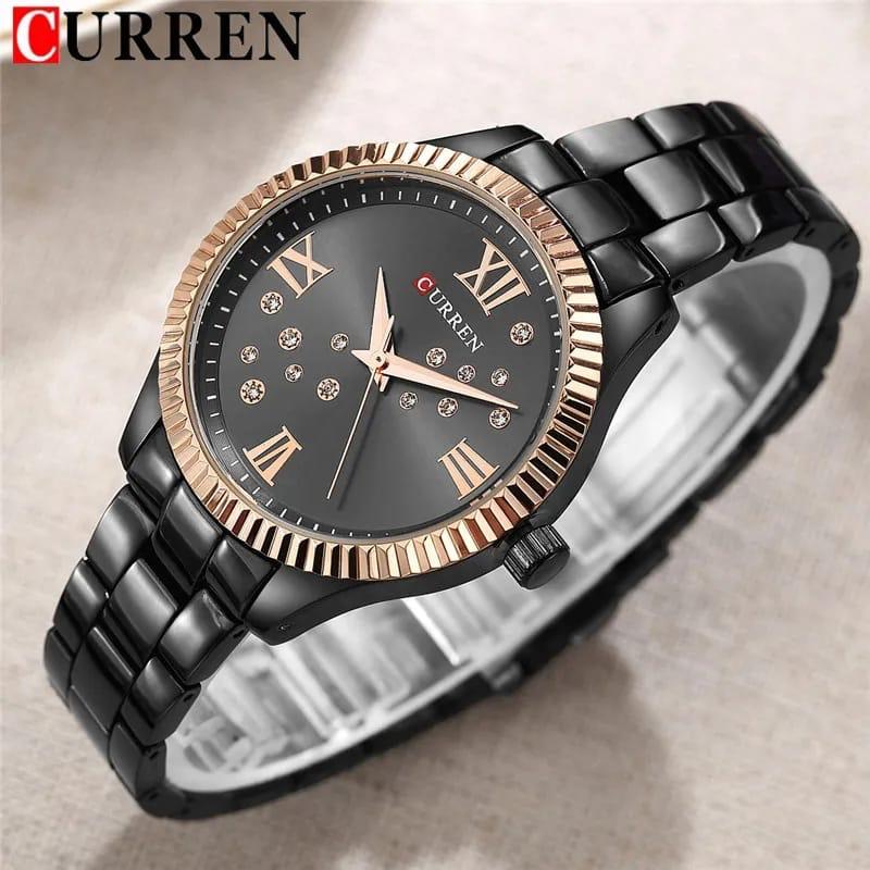 LADIES CURREN 9009 ELEGANT LUXURY WATCH