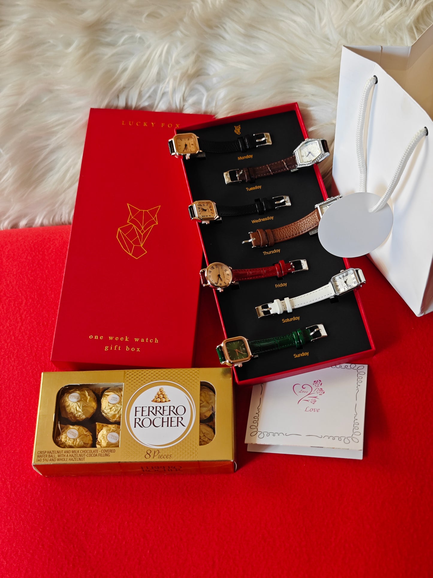 Lucky fox 7 in 1 Gift set