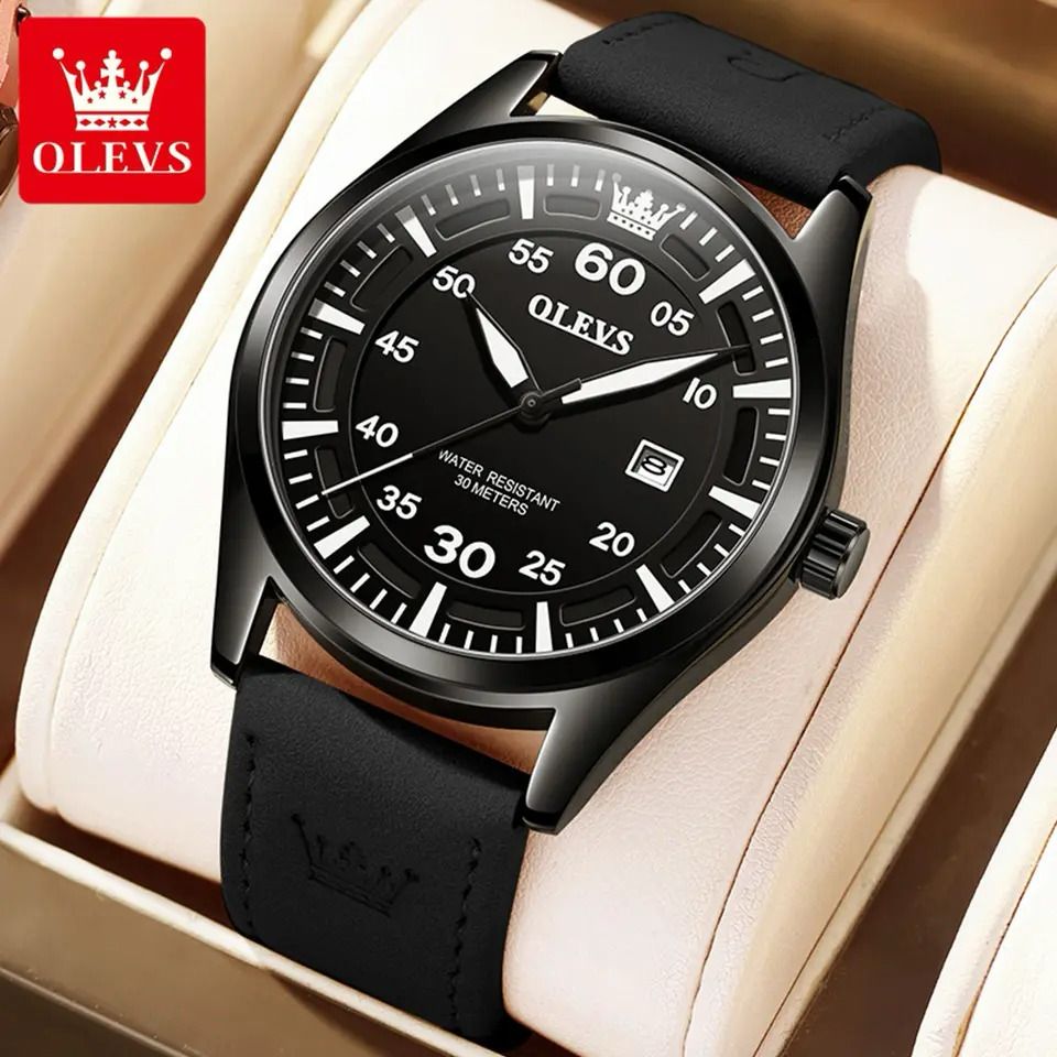 OLEVS 9962 Leather strap