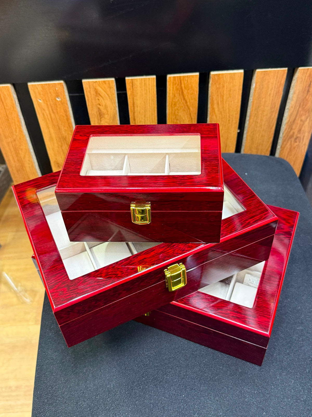 WOODEN  WATCH ORGANIZERS