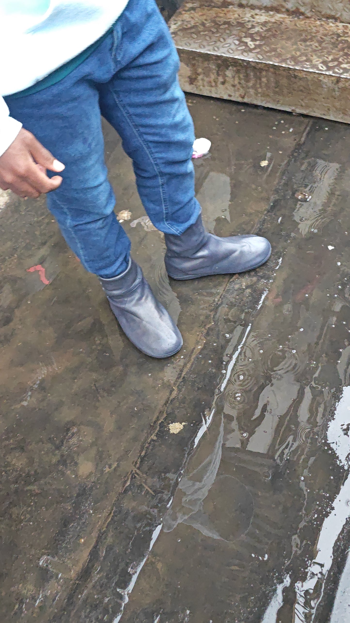 Non slip Re-usable  Rain Shoe covers