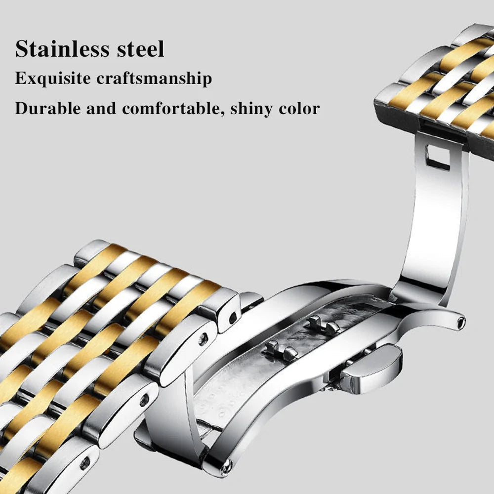 Poedagar Men day and date stainless