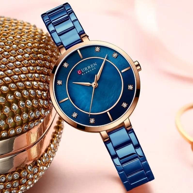 Curren Woman Watches Rose Gold Top Brand Luxury Watch Women Quartz Waterproof Women's Wristwatch Ladies Girls Watches Clock