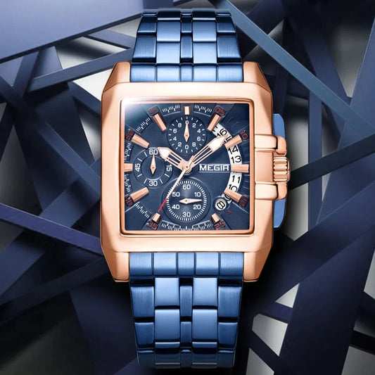 Men square watch MGE46