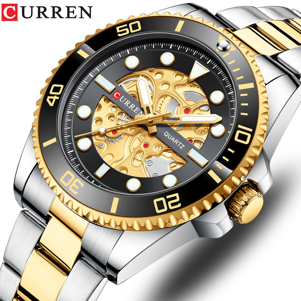 CURREN Fashion Mens Watch Quartz