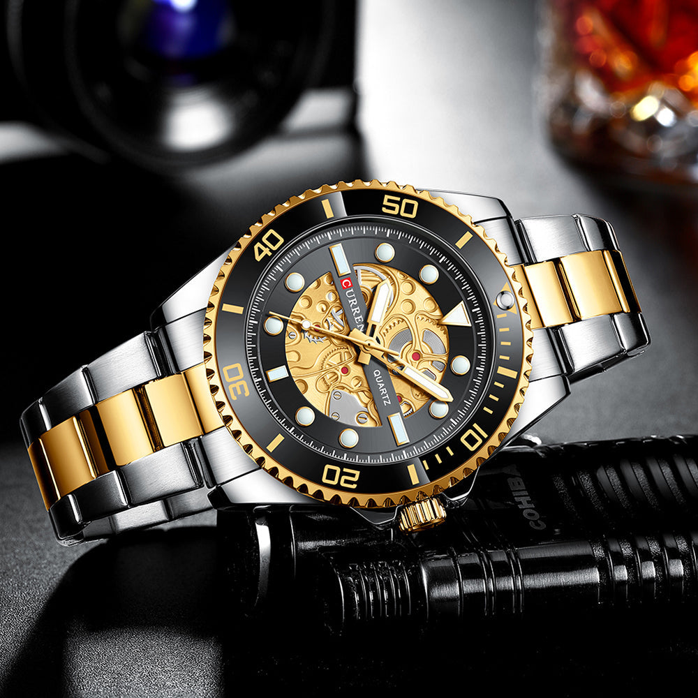 CURREN Fashion Mens Watch Quartz